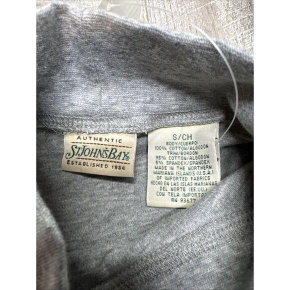 Vintage High Neck Shirts Mens Small Knit‎ Long Sleeve Lot of 2 Retro 90s NEW - Picture 4 of 11